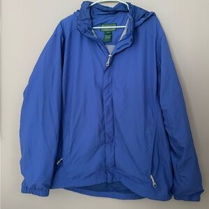 L.L. Bean Men's Blue Windbreaker